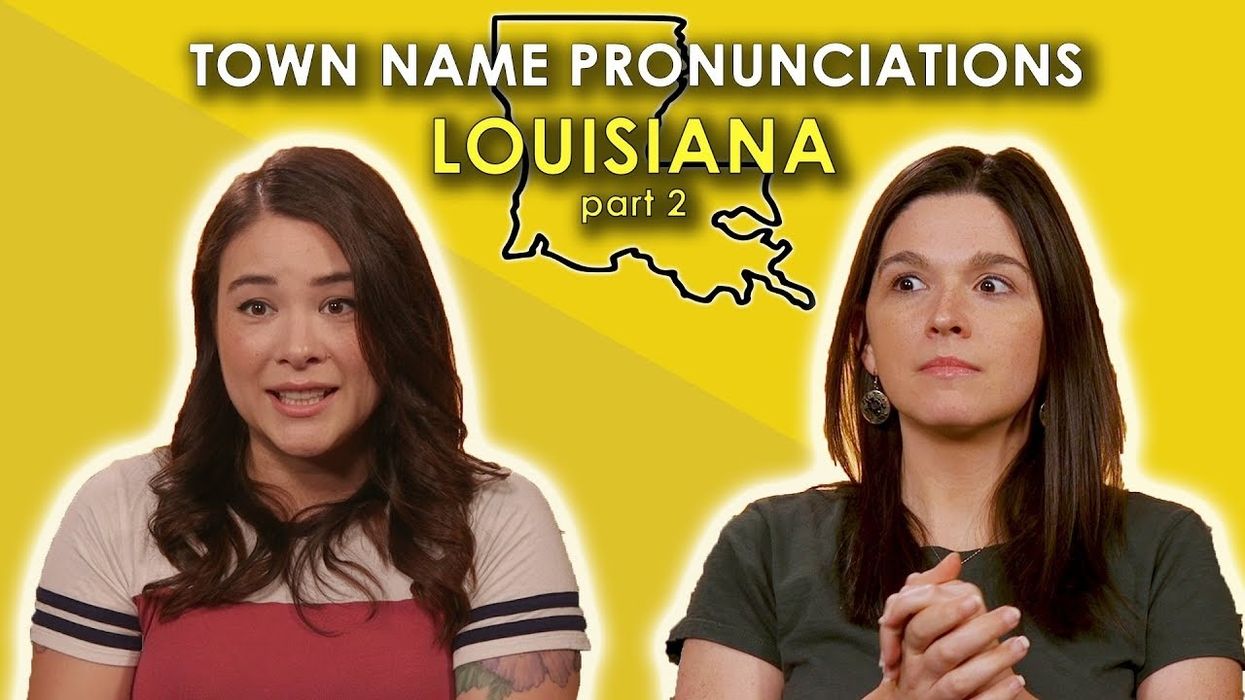 We Tried (again) to Pronounce these Louisiana Towns