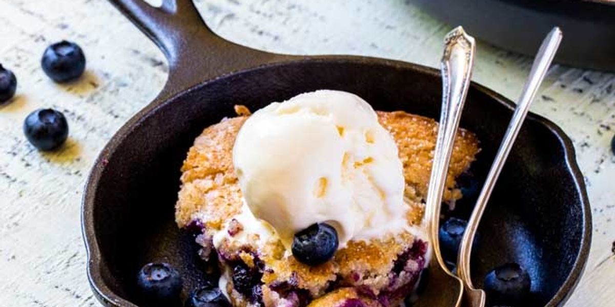 Blueberry Cobbler Quick Easy Recipe! Confetti & Bliss My Recipe Magic