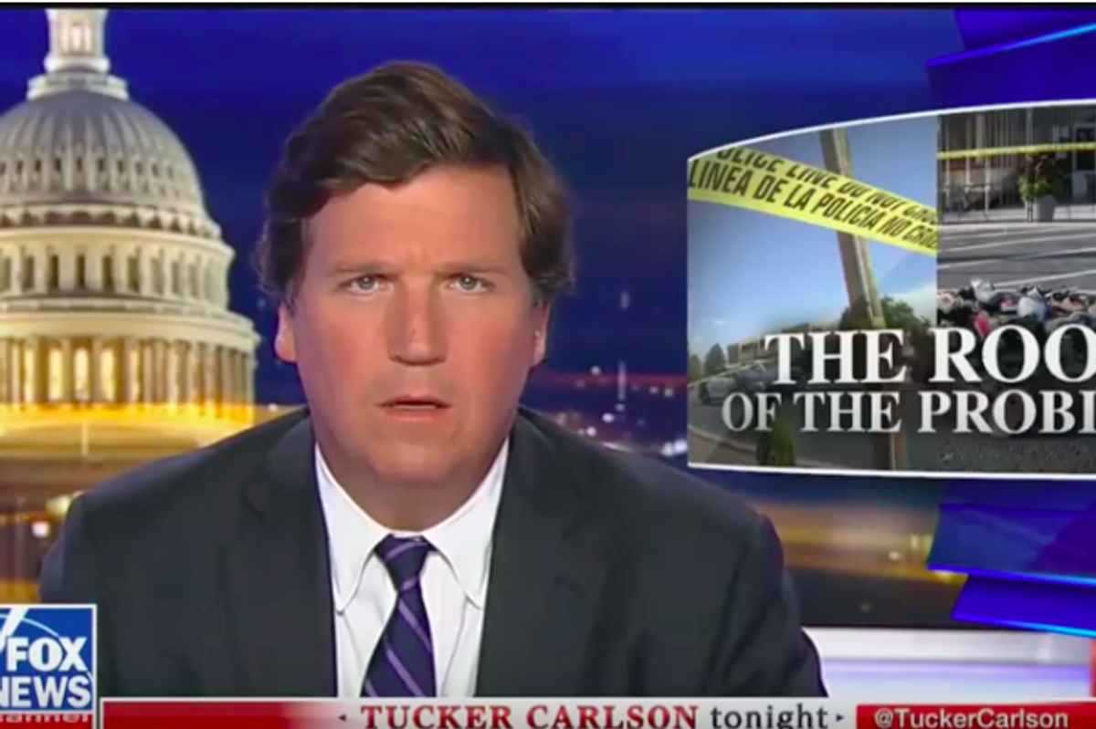 If Tucker Carlson Doesn't Believe In White Supremacy, How Can He Believe In Himself?