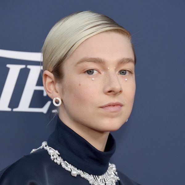 Hunter Schafer Decorated Her Face With Pearls
