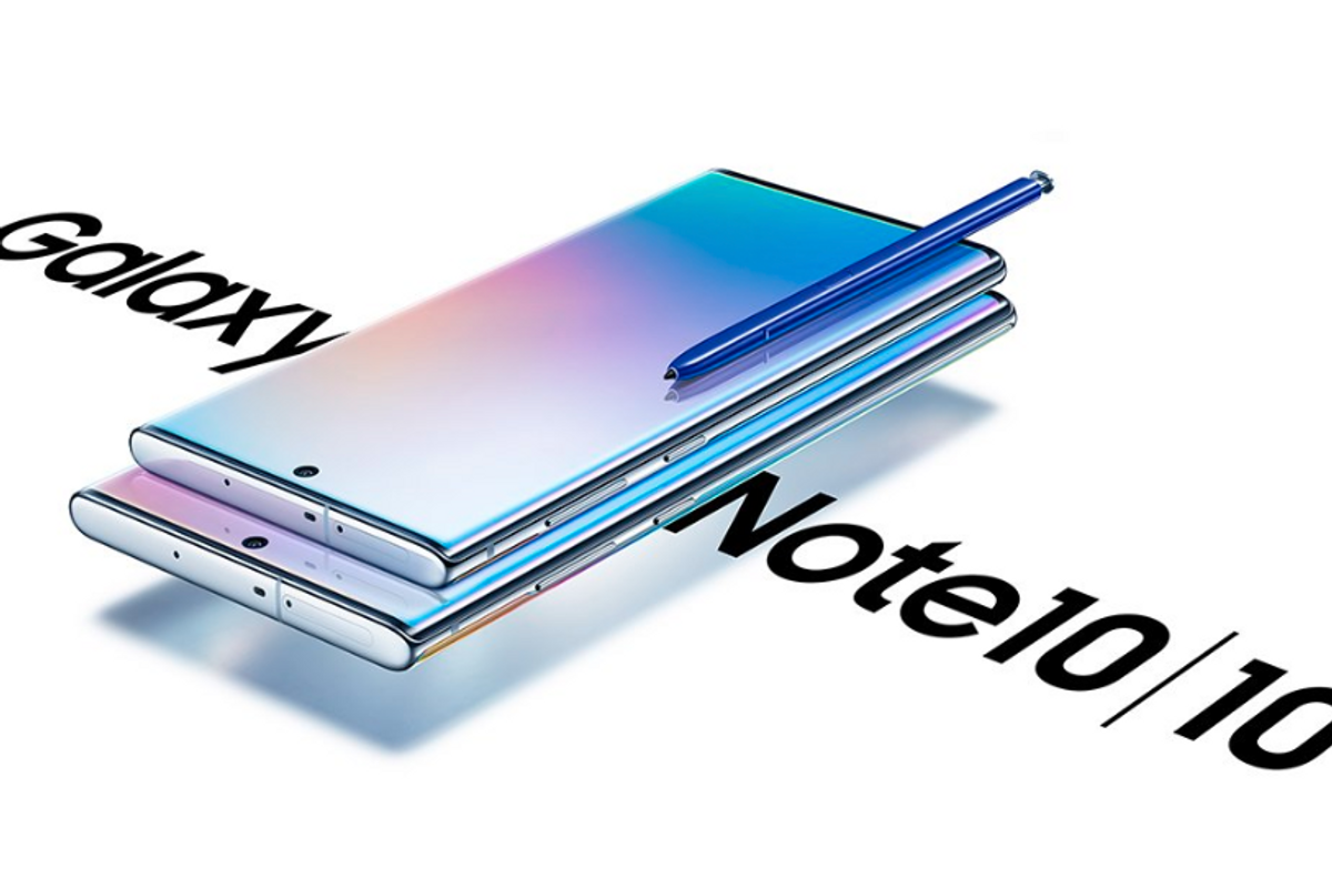 Photo of the Samsung Galaxy Note 10