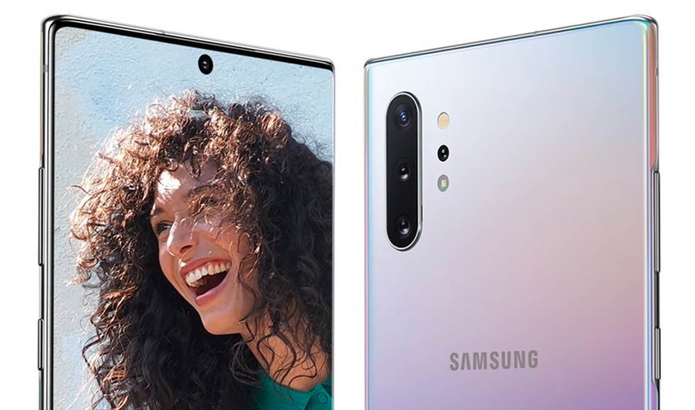 Photo of the camera of the Galaxy Note 10 Plus