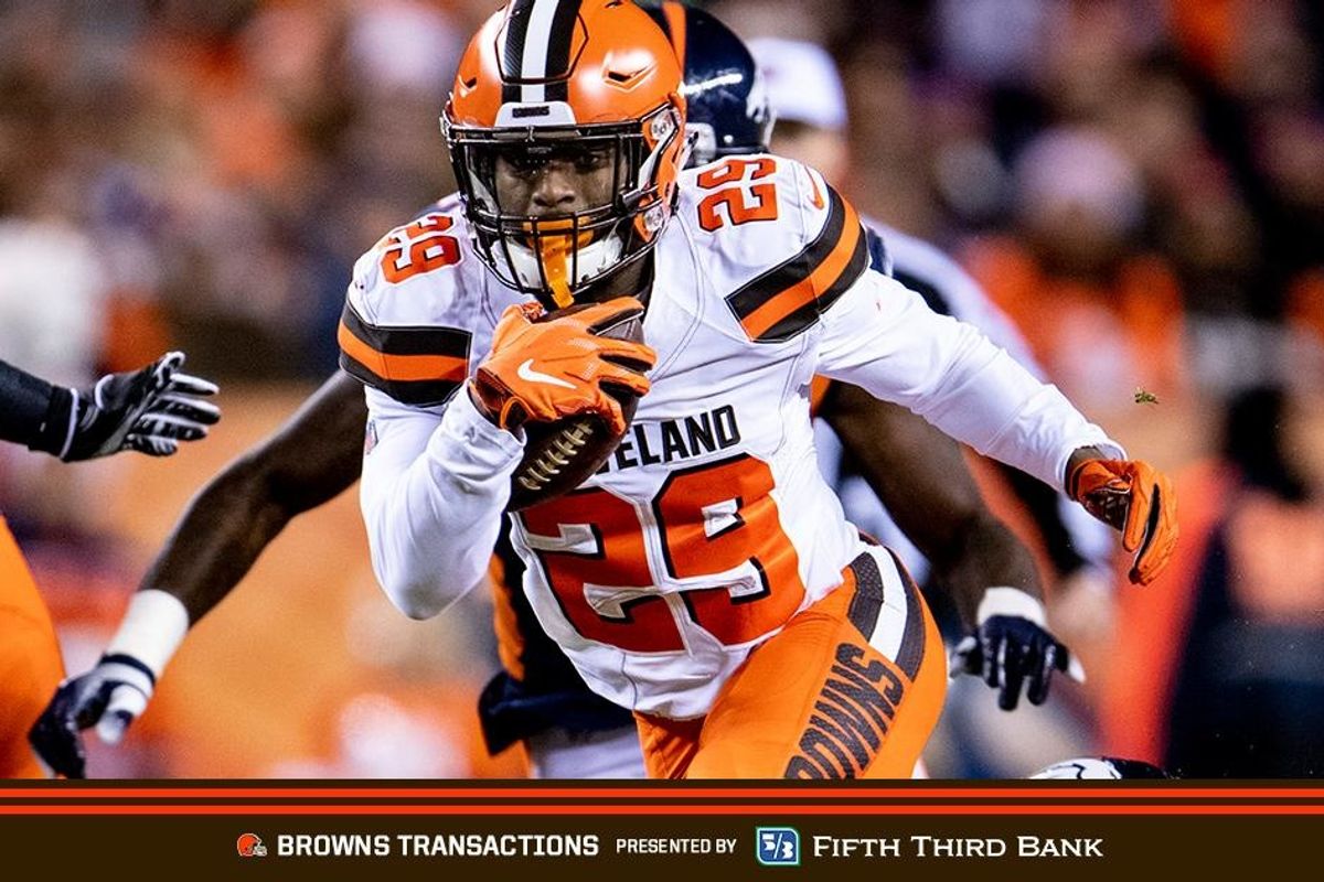 Texans trade for Browns running back Duke Johnson