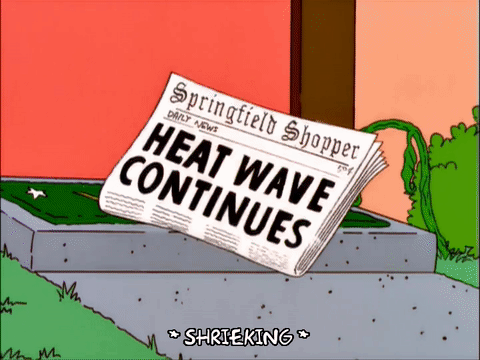 Into the teeth of summer - the hot stretch is here