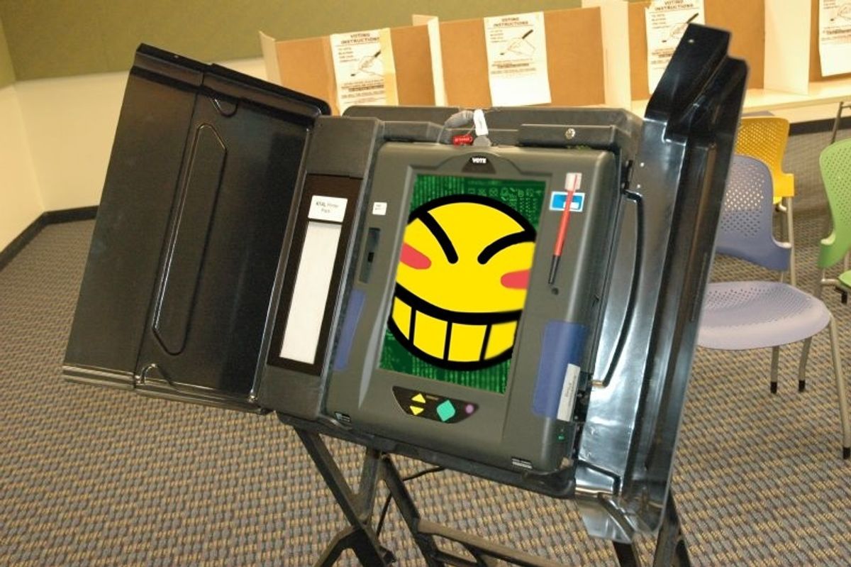 Oh Were These Election Systems Not Supposed To Be On The Internet? Oh Dear.