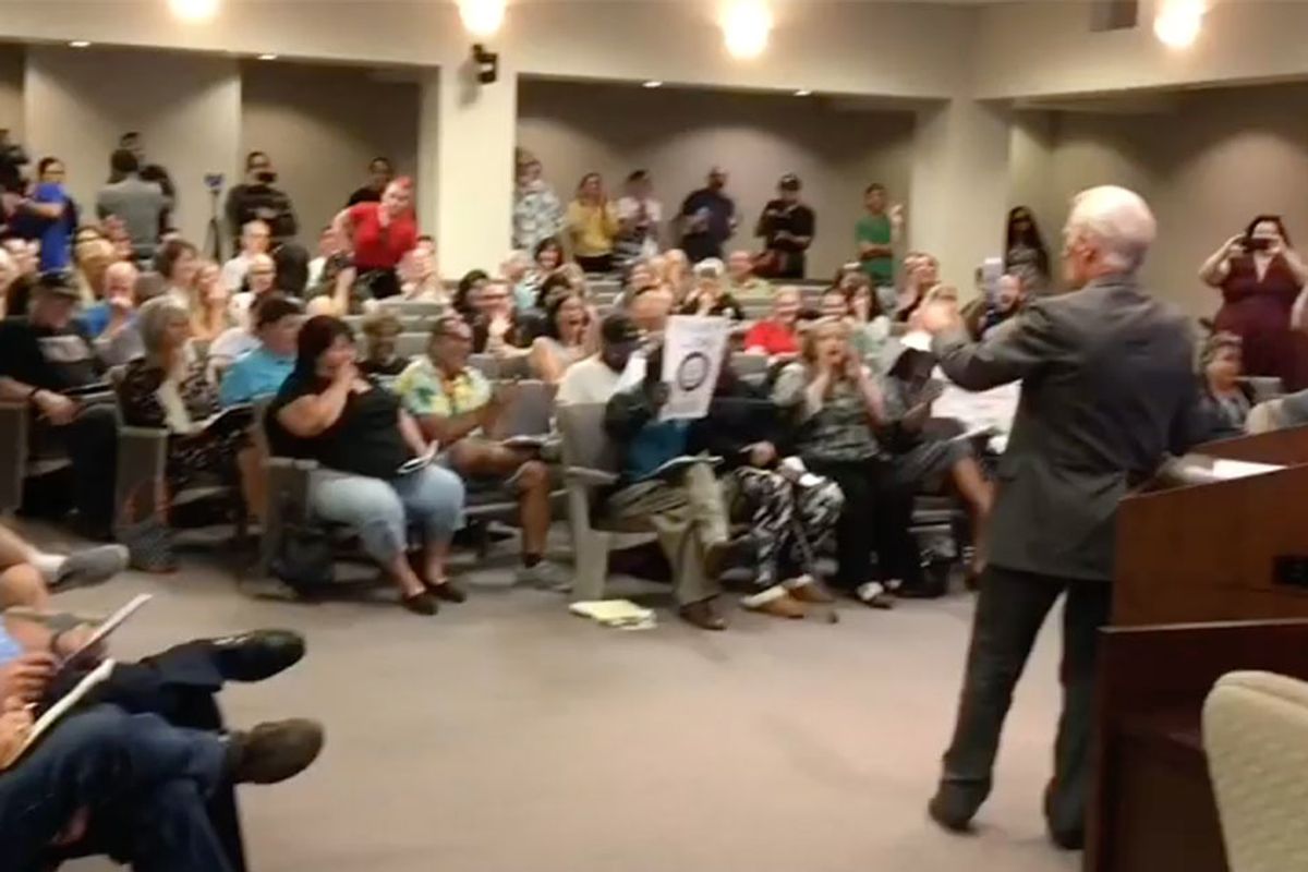'Straight Pride' leader slips up at City Council meeting: 'We’re a totally peaceful racist group'