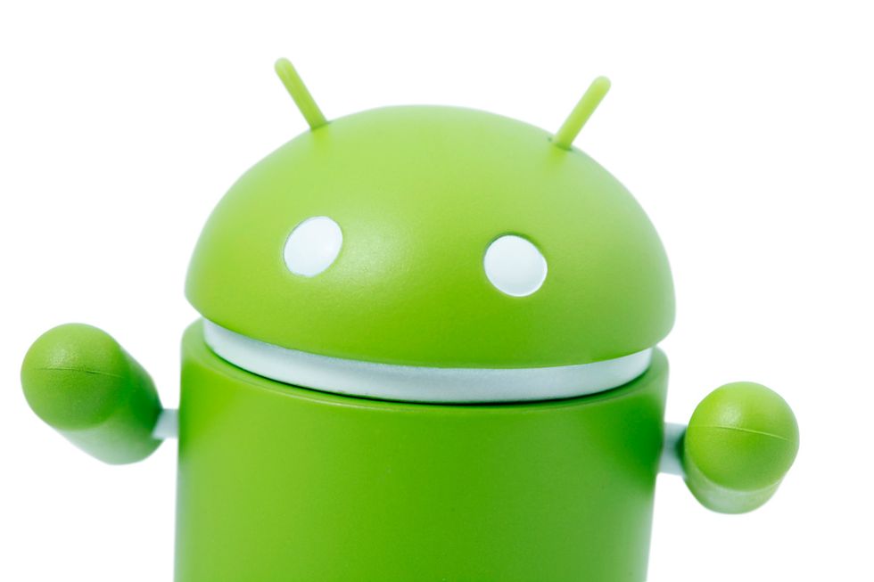 Photo of the Google Android mascot