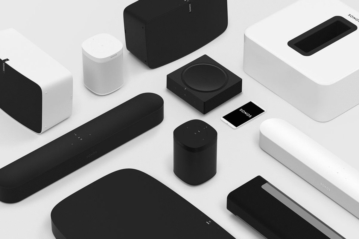 Photo of Sonos smart speaker product family