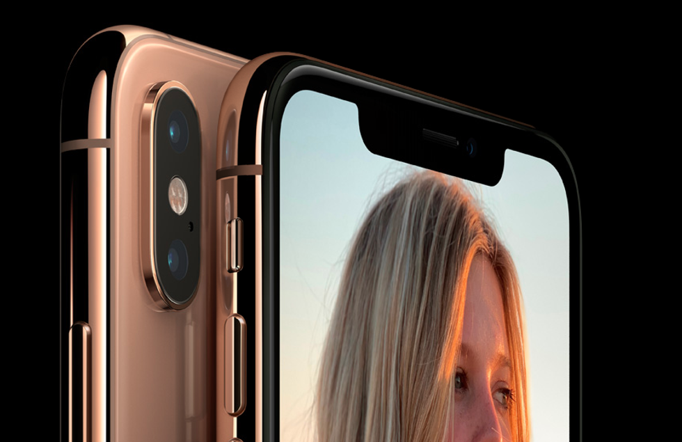 Photo of the iPhone XS camera