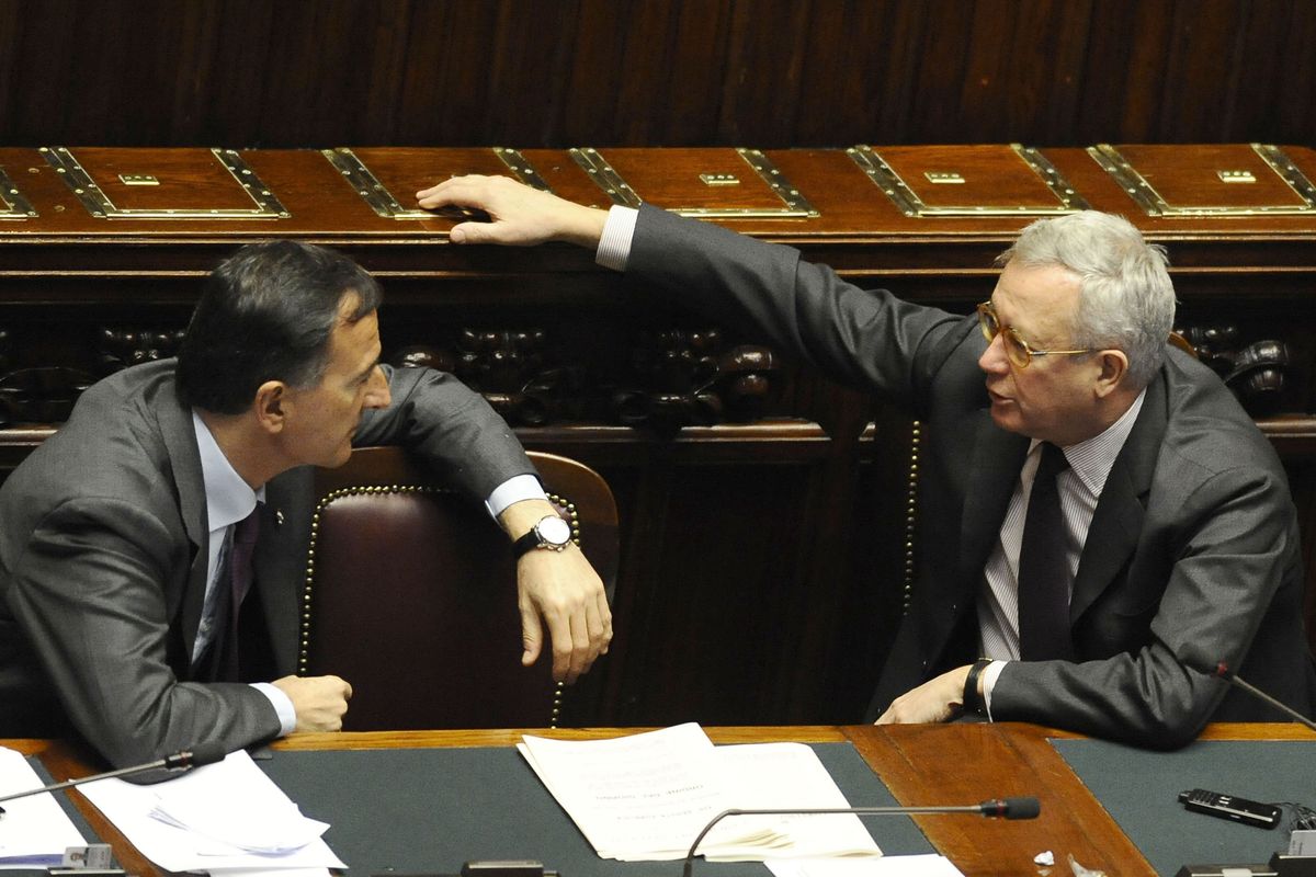 Il ritorno dell’ex ministro Frattini nella «banca» a trazione socialista