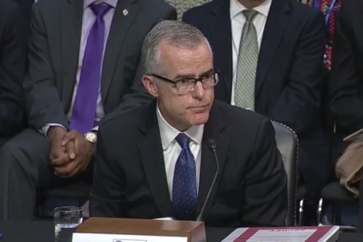 Andrew McCabe Is Back To Discovery The Sh*t Out Of The FBI
