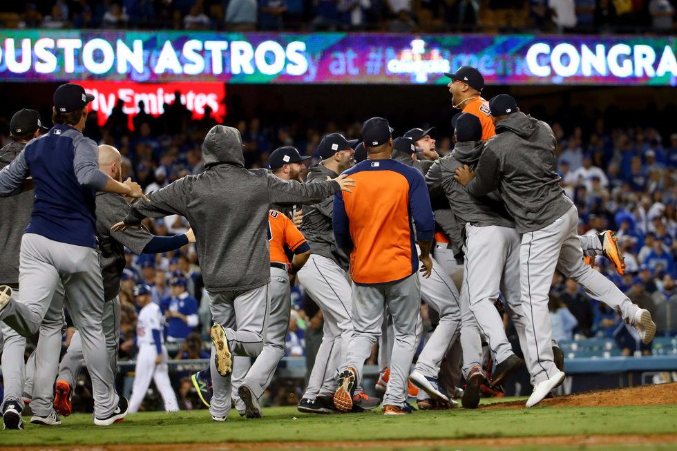Astros win the World Series.