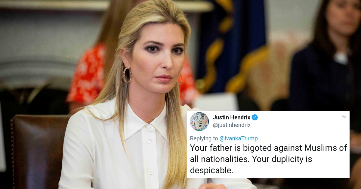 Ivanka Trump Faces Criticism Over Her Celebratory Message To Muslims