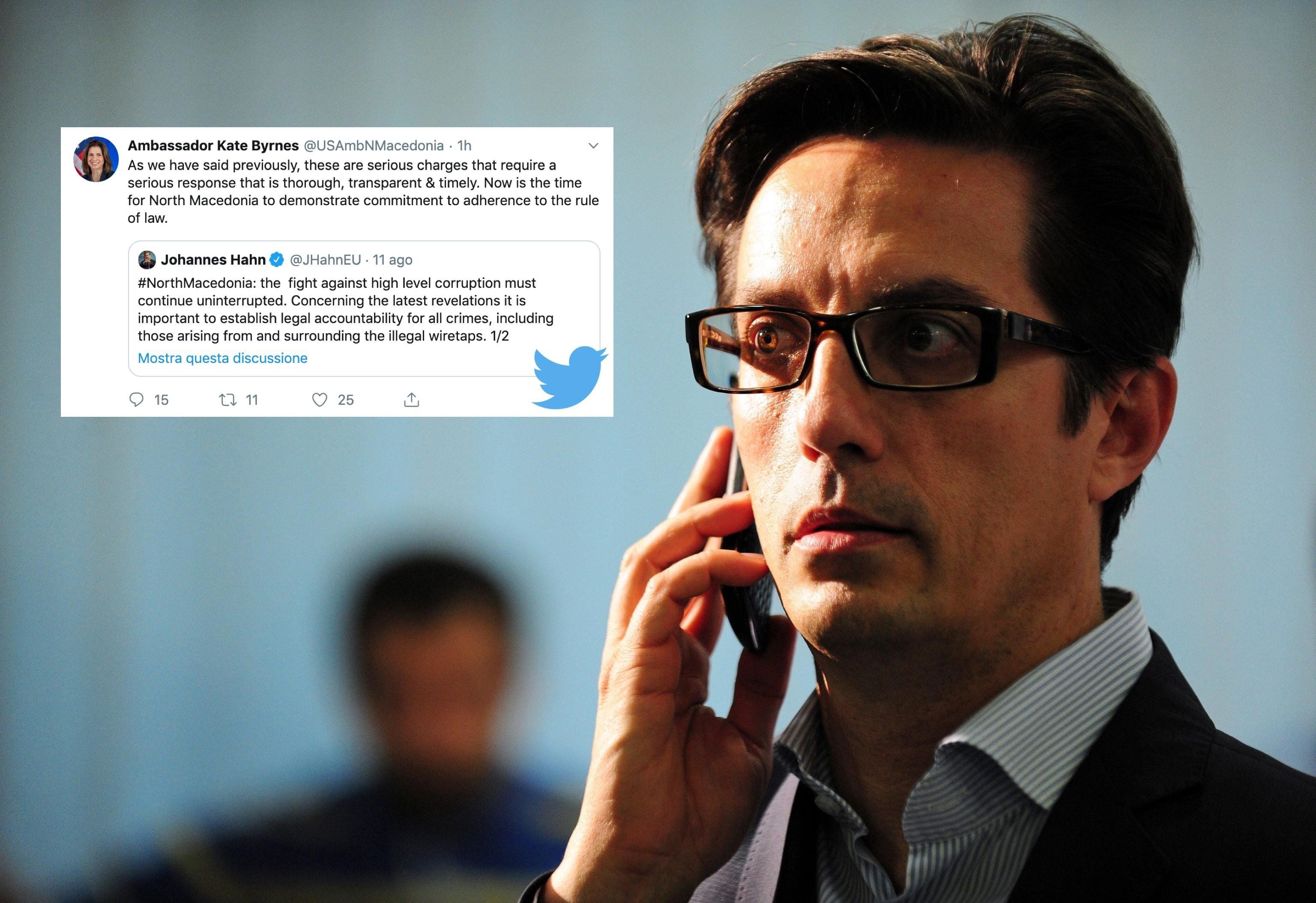 Tangenti a Skopje. Il presidente scarica la super pm e pure il premier