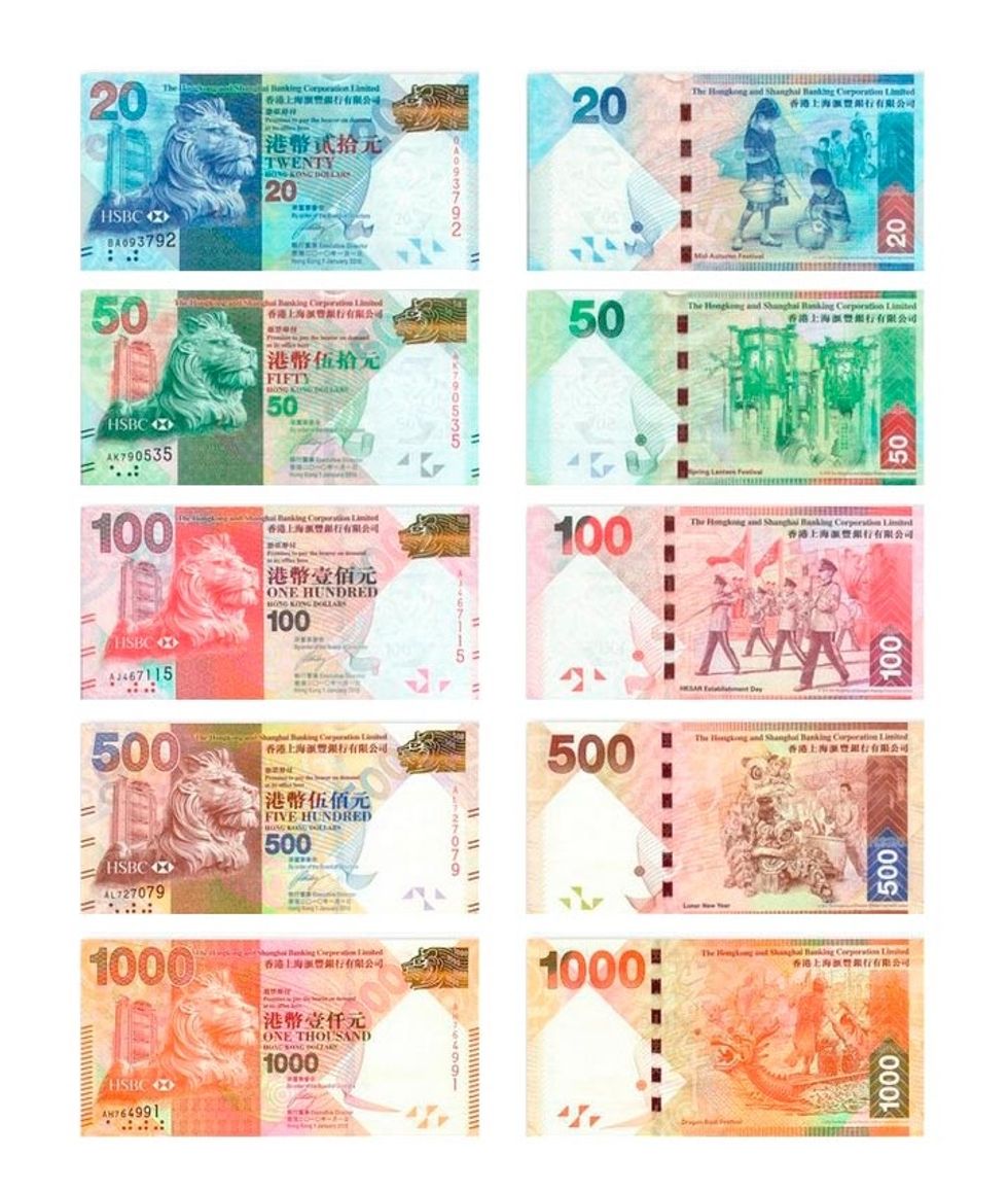 hong kong currency