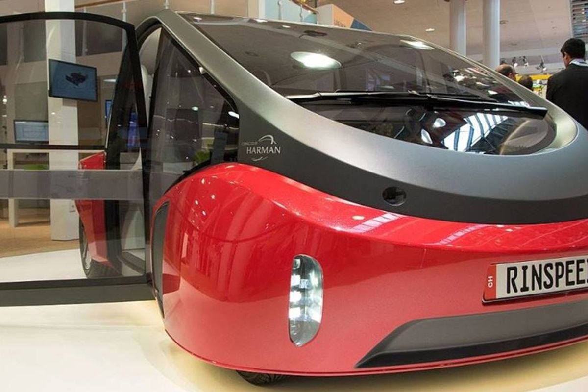 The car of the future is so green, it has a garden beneath the hood
