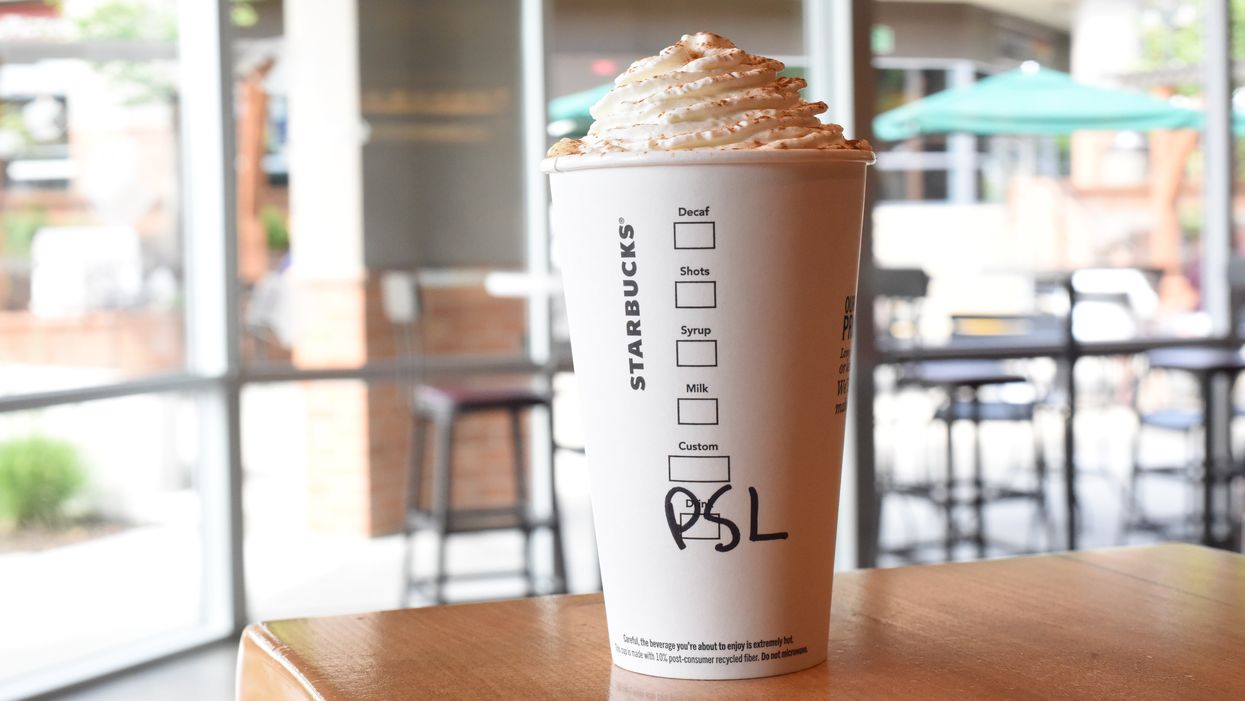 Pumpkin Spice Lattes are out even earlier to remind you fall will never come to the South