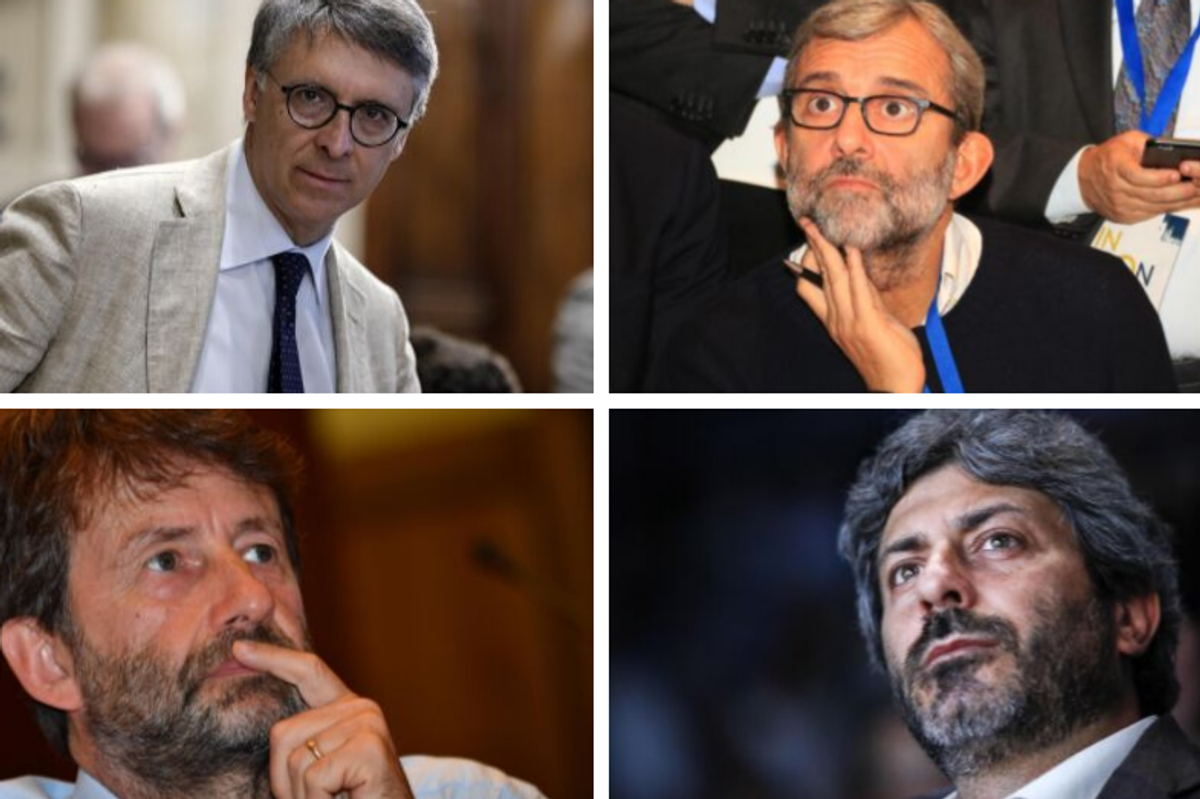 Programma e facce (di bronzo)
del governo senza vergogna