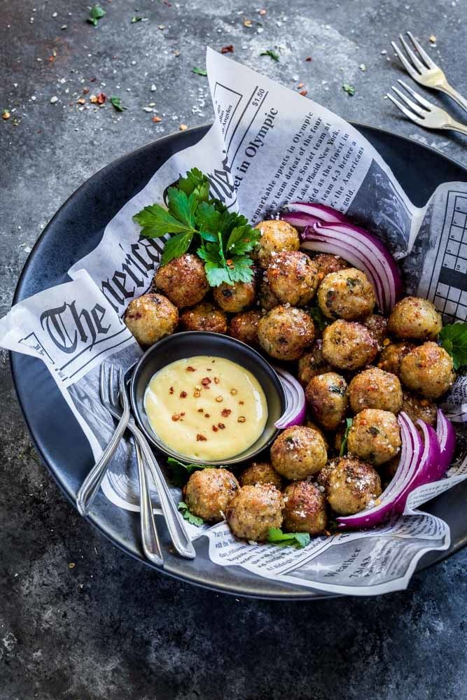 Baked Chicken Meatballs My Recipe Magic   Img 