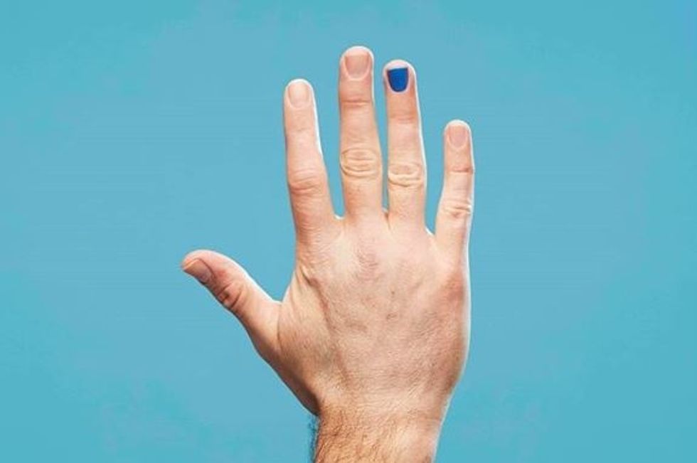 Painting nails The simple act that changed a man’s approach to