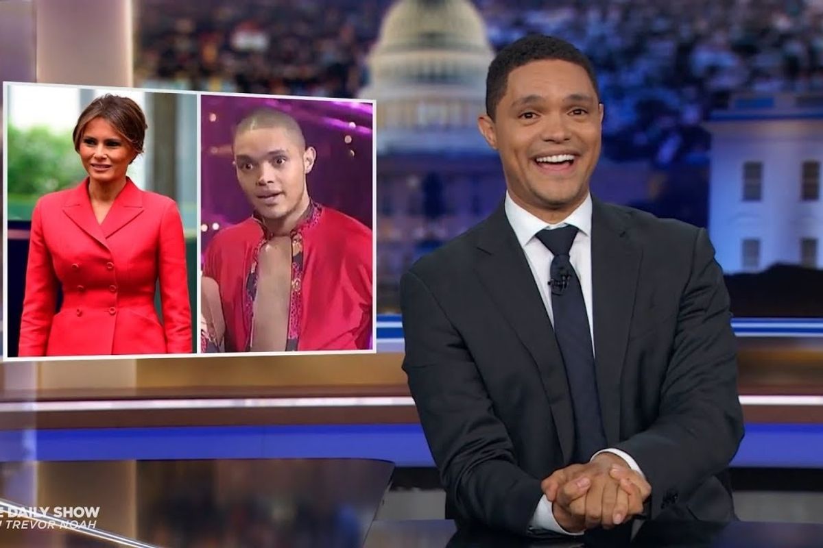 trevor noah #dontdeportmelania
