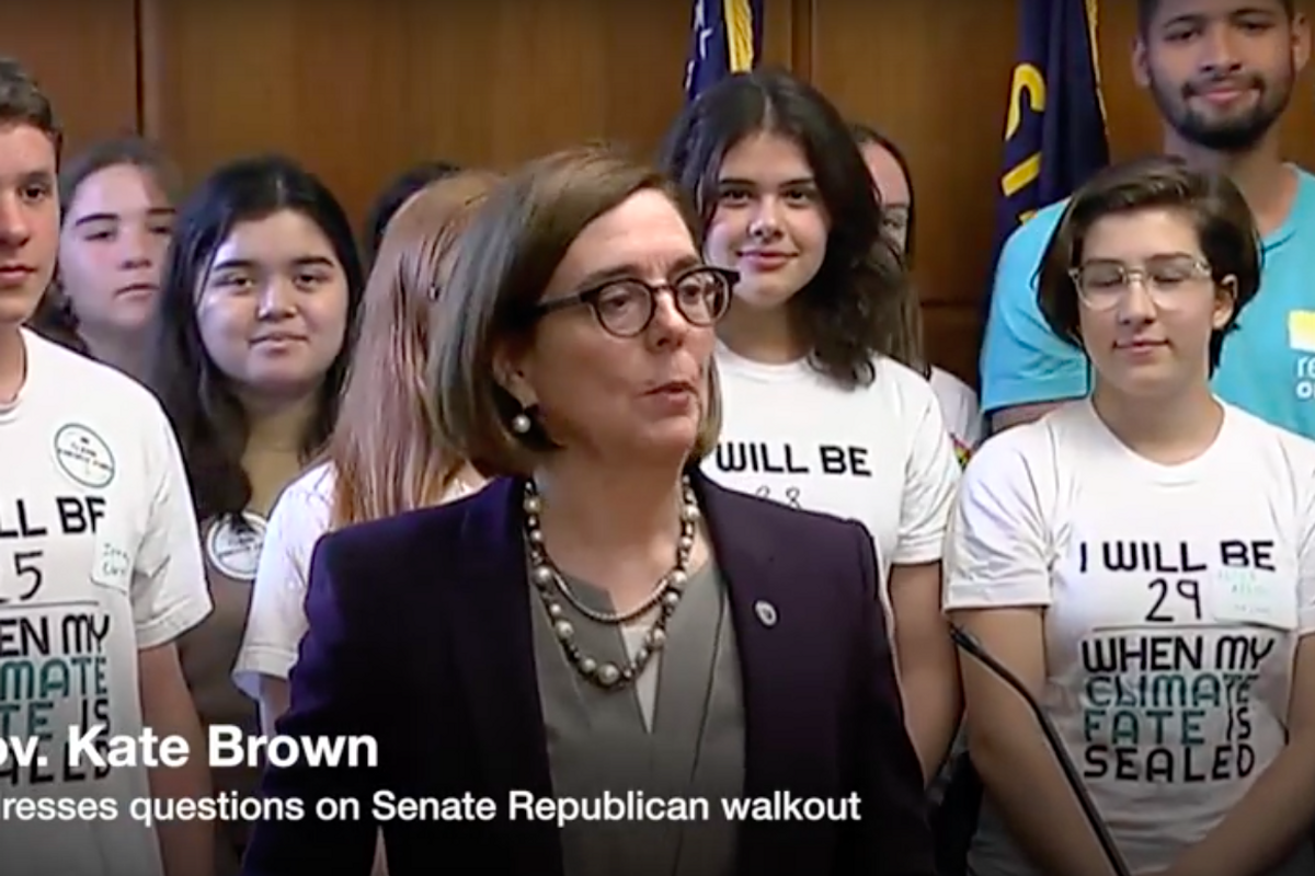 Oregon Dem Gov. Kate Brown: RECALL THIS, MOTHERF*CKERS