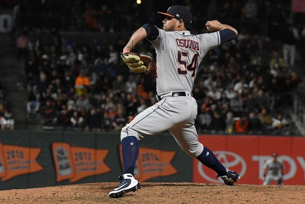 Astros bullpen is only real area of concern