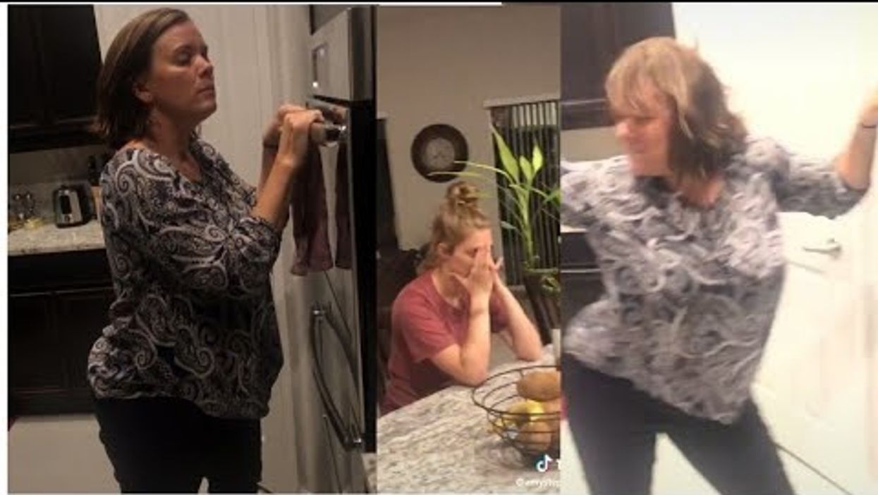 This Florida mom's awesomely embarrassing squeaky oven dance to Usher's 'Yeah' is a must watch