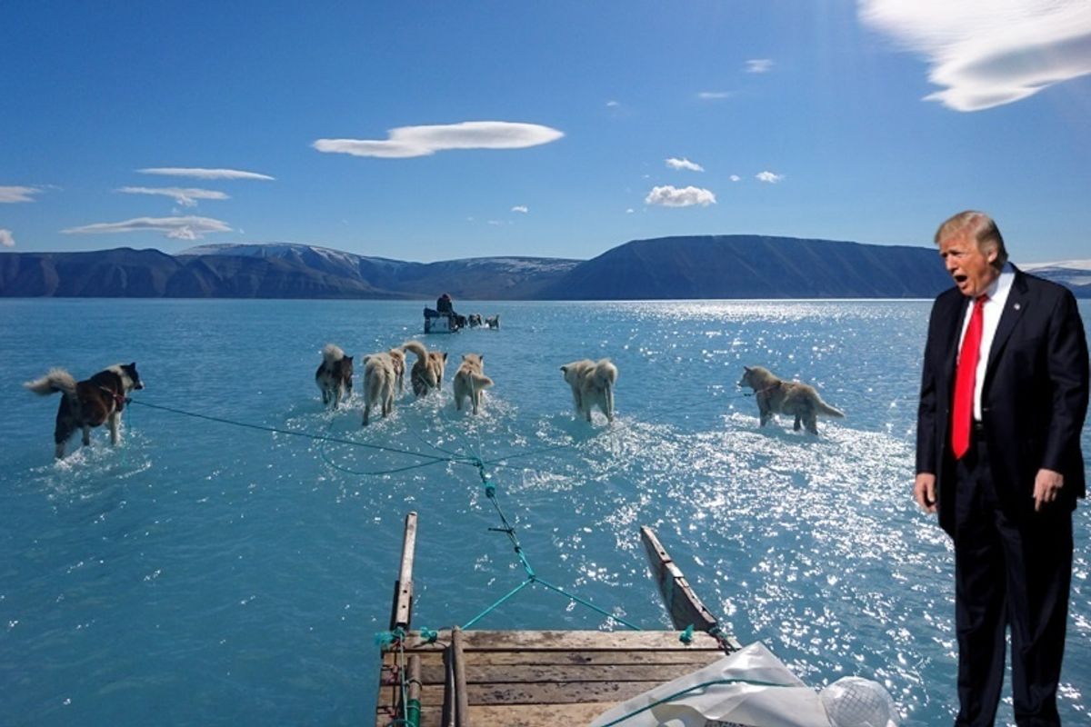 DADDY, I WANT A GREENLAND AND I WANT IT NOW!