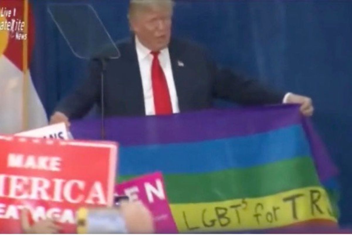 Log Cabin Republicans Endorse Trump, Because They Like Getting Punched In The Face