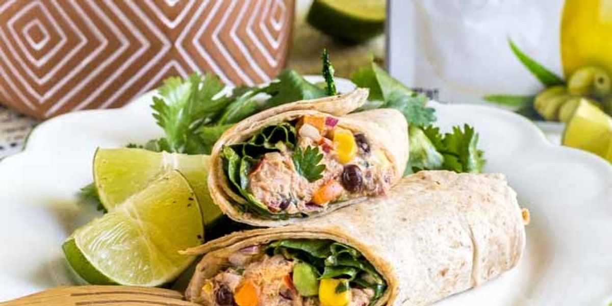 Healthy Wraps with Chipotle Mayo - My Recipe Magic
