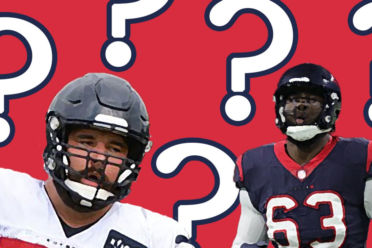 Uh, What's Going On At Texans Tackle?