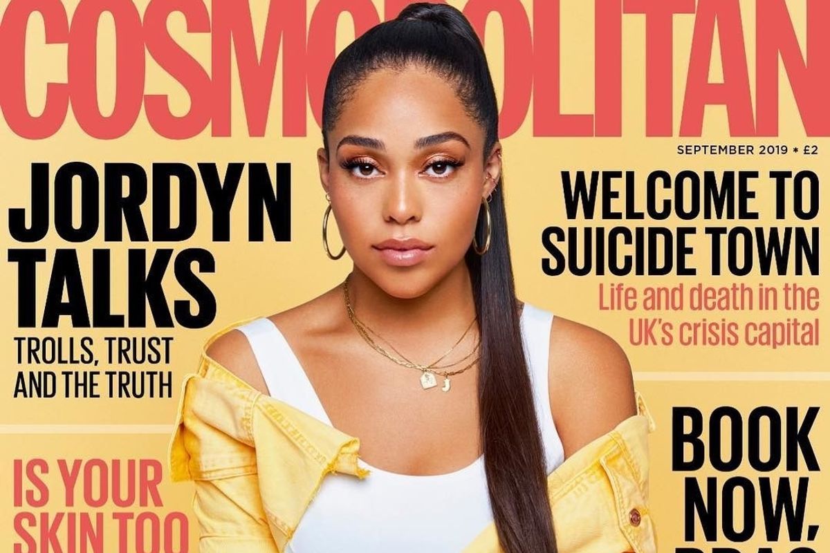 Jordyn Woods Cover Story Cosmopolitan Uk September Issue Paper
