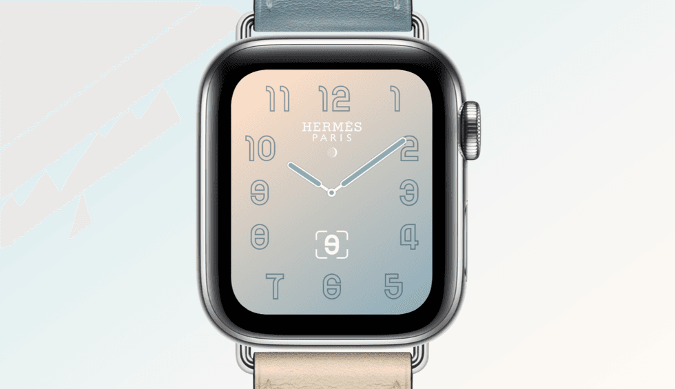 Photo of the Herm\u00e8s Apple Watch