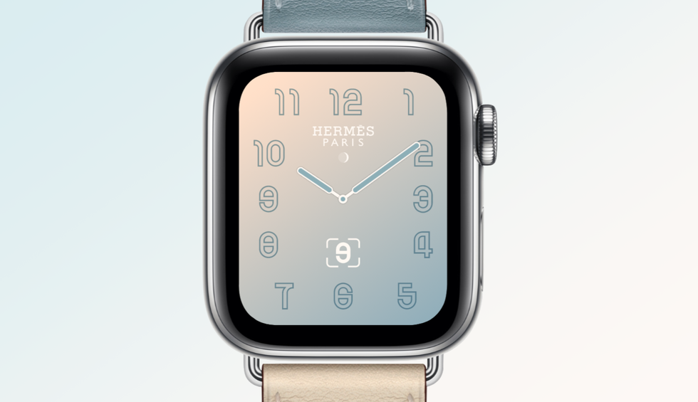 Photo of the Herm\u00e8s Apple Watch