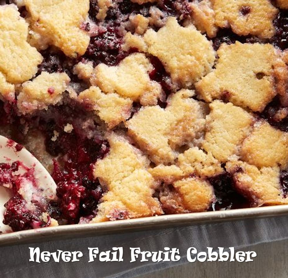 Never Fail Fruit Cobbler - My Recipe Magic