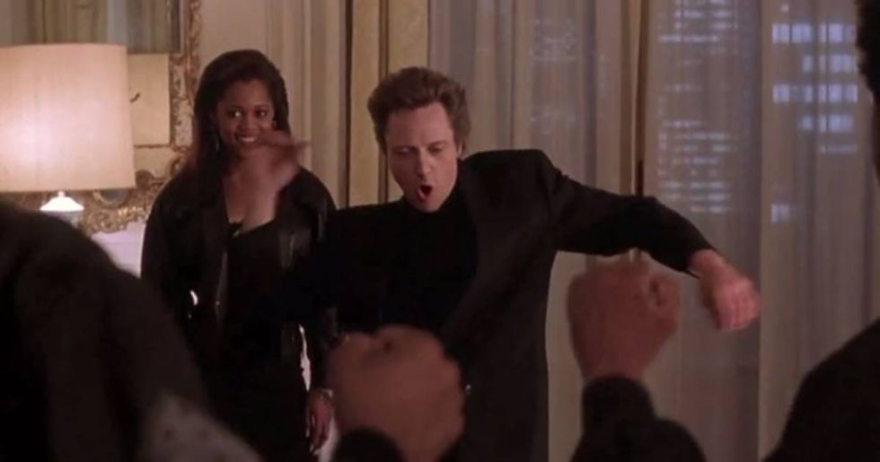 Christopher Walken dancing in over 50 movies all perfectly spliced into a single music video.