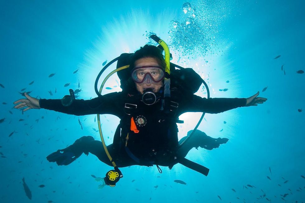 Hundreds of divers just set the world record for the largest underwater cleanup
