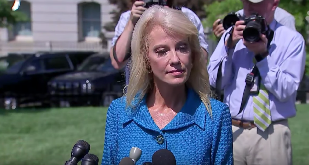 Kellyanne Conway Asks A Reporter ‘What’s Your Ethnicity?’ During Press ...