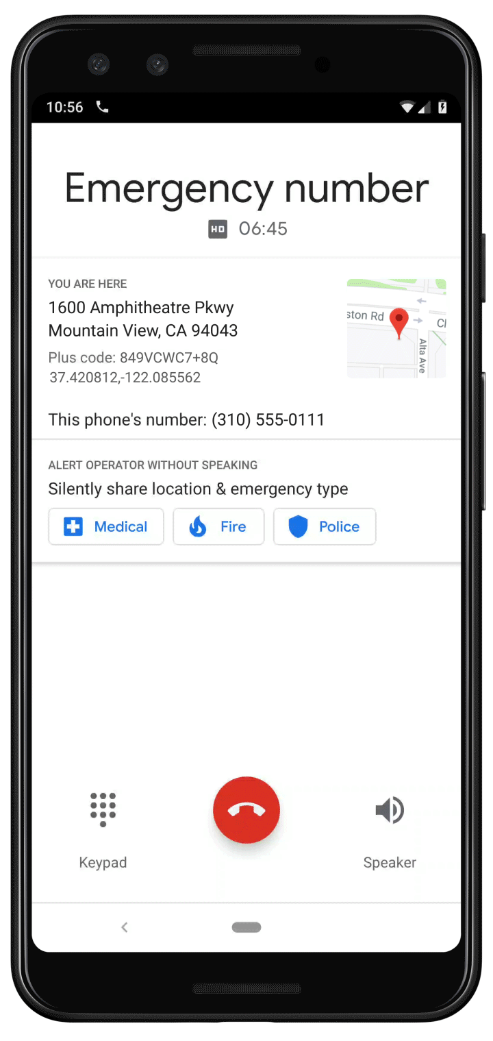 GET HELP IN AN EMERGENCY USING YOUR PIXEL PHONE visual data 3
