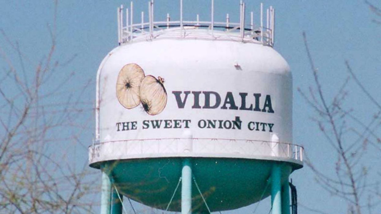 Which came first, Vidalia onions or the city in Georgia?
