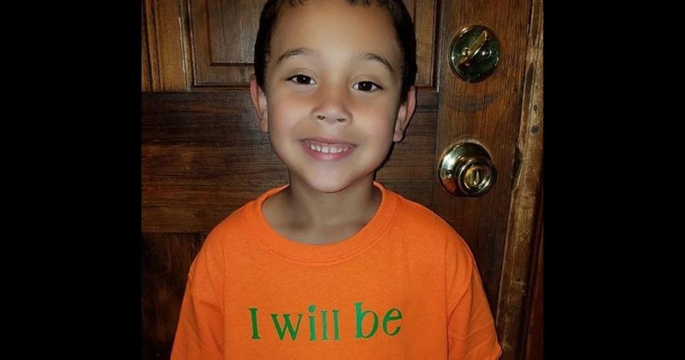 A 6-year-old designed a custom t-shirt for his first day of school and it's seriously the best