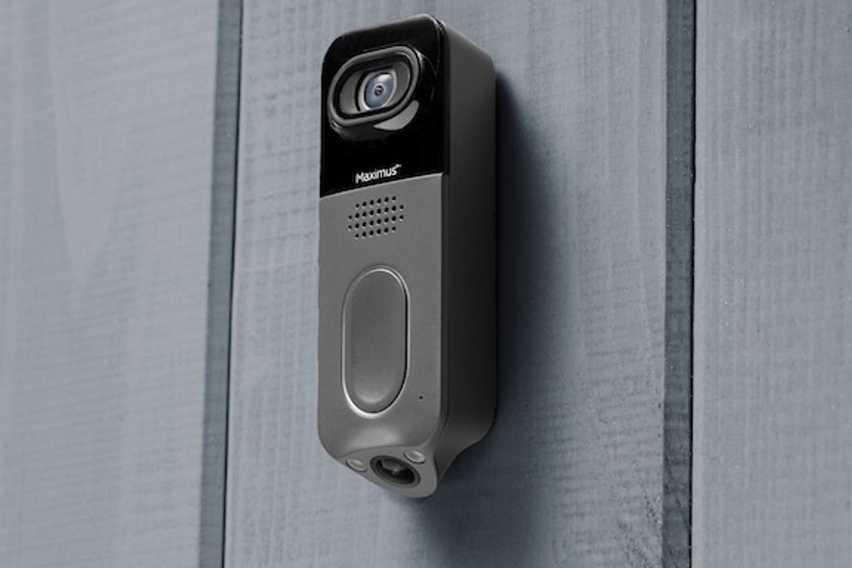 Maximus launches a video doorbell with two cameras to see people and packages