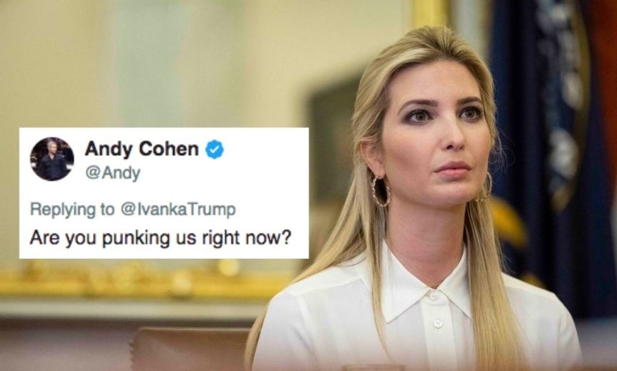 Ivanka Trump Just Tried To Call Out White Supremacy, And People Aren't Having Any Of It