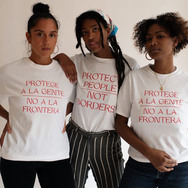 Get Awake NY and Chroma's 'Protect People Not Borders' Tees