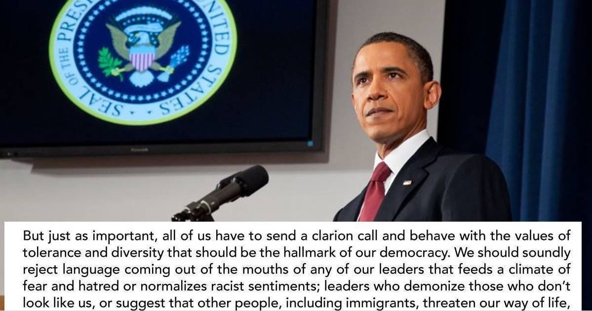 Obama's latest tweets consoled a grieving nation in a way that Trump never could