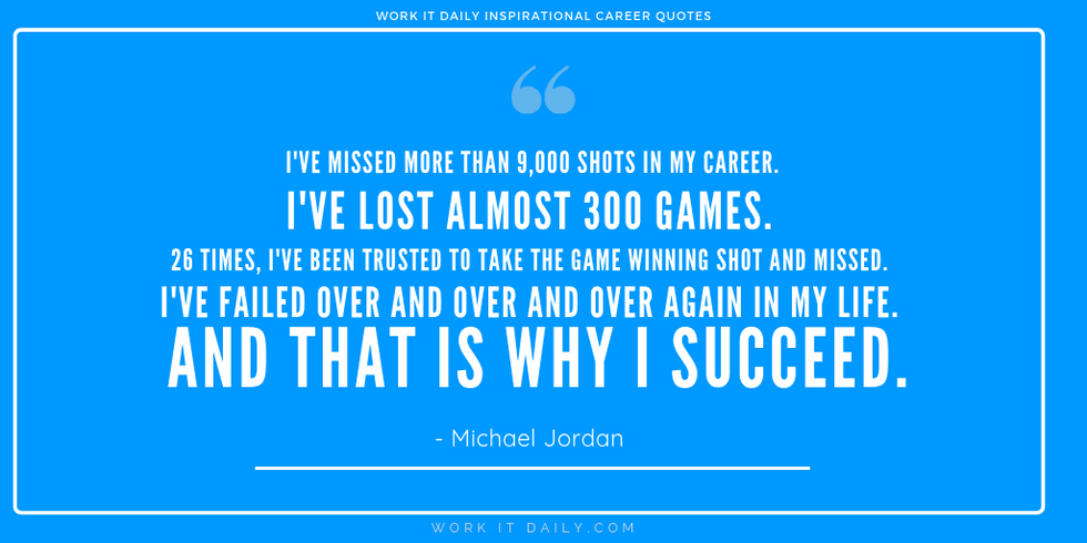 Inspirational Career Quotes Michael Jordan