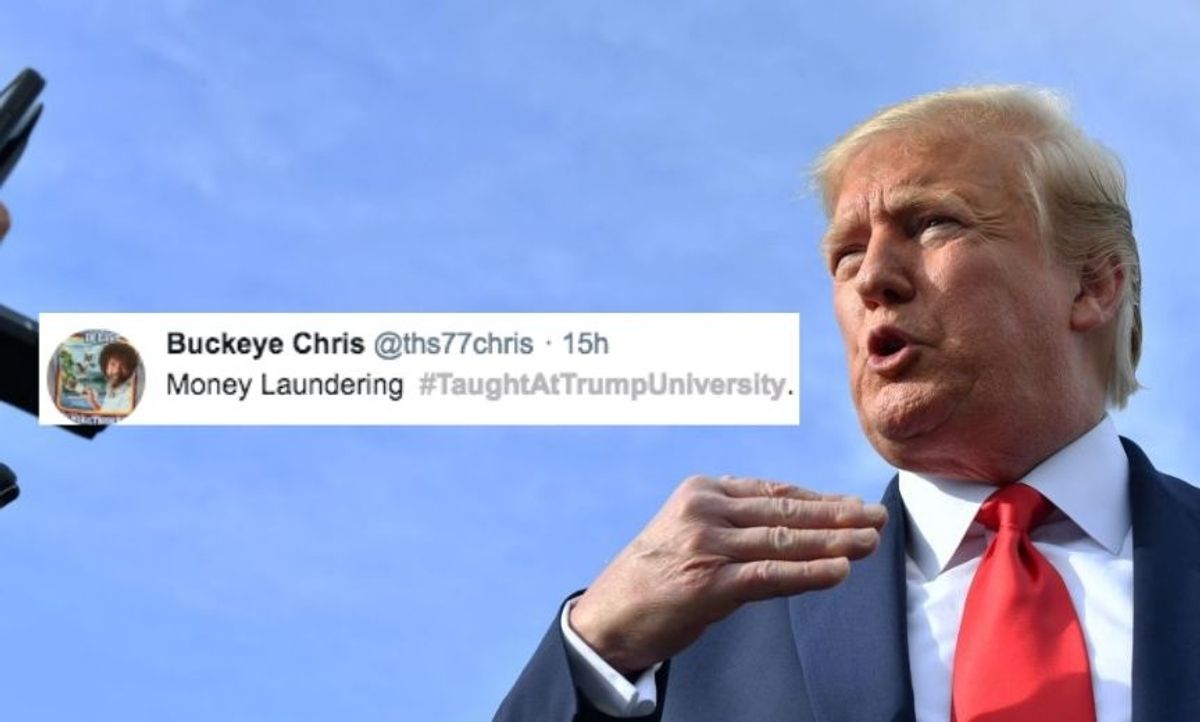 People Are Trolling Trump With Fake Classes Offered At Trump University