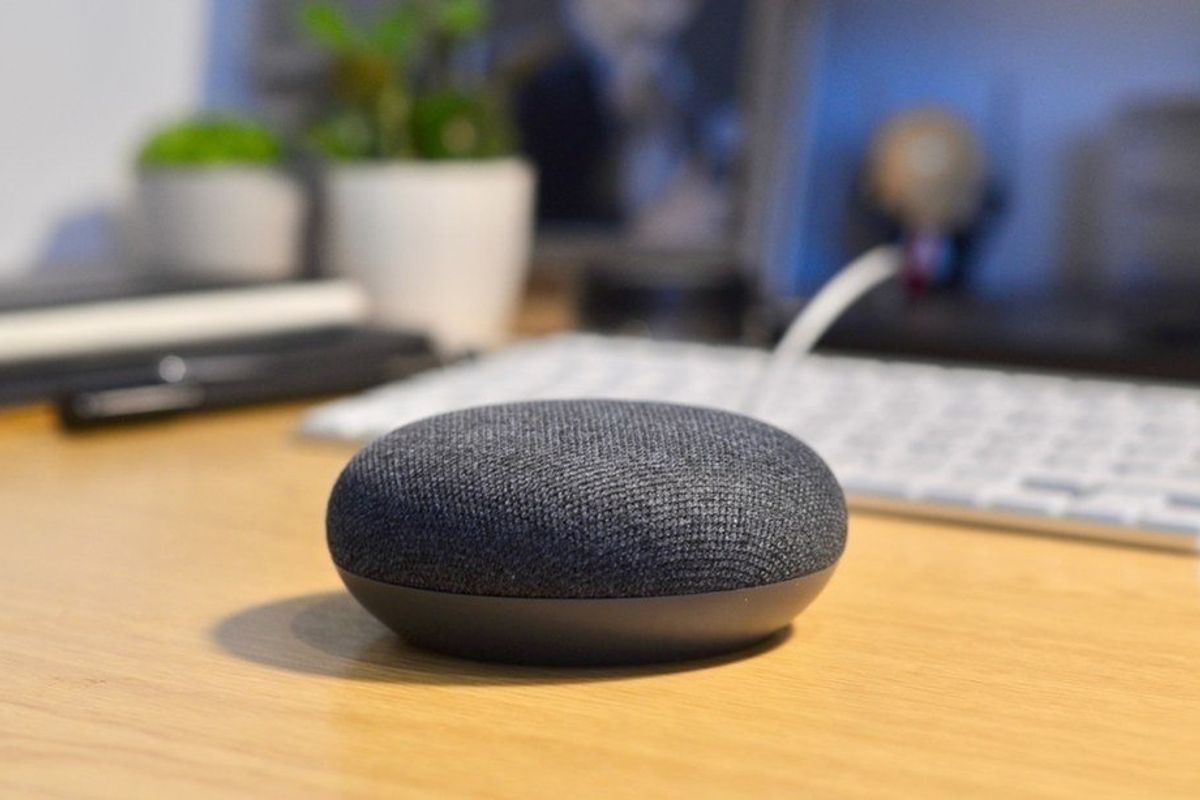 Photo of the Google Home Mini