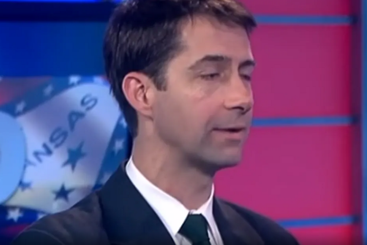 Is Tom Cotton A Fascist Or Just Really F*ckin' Dumb? Yep.